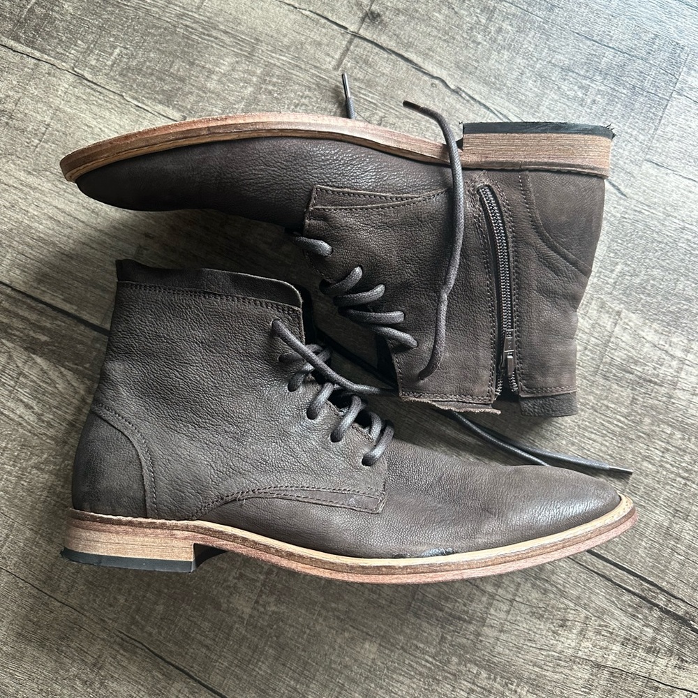 Kenneth Cole Brown boots men